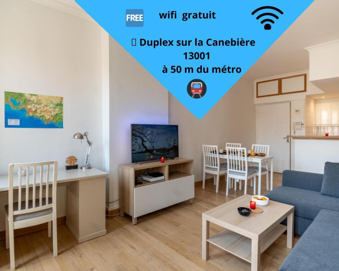 Duplex T3 Climatise Lejlighed Marseille Eksteriør billede