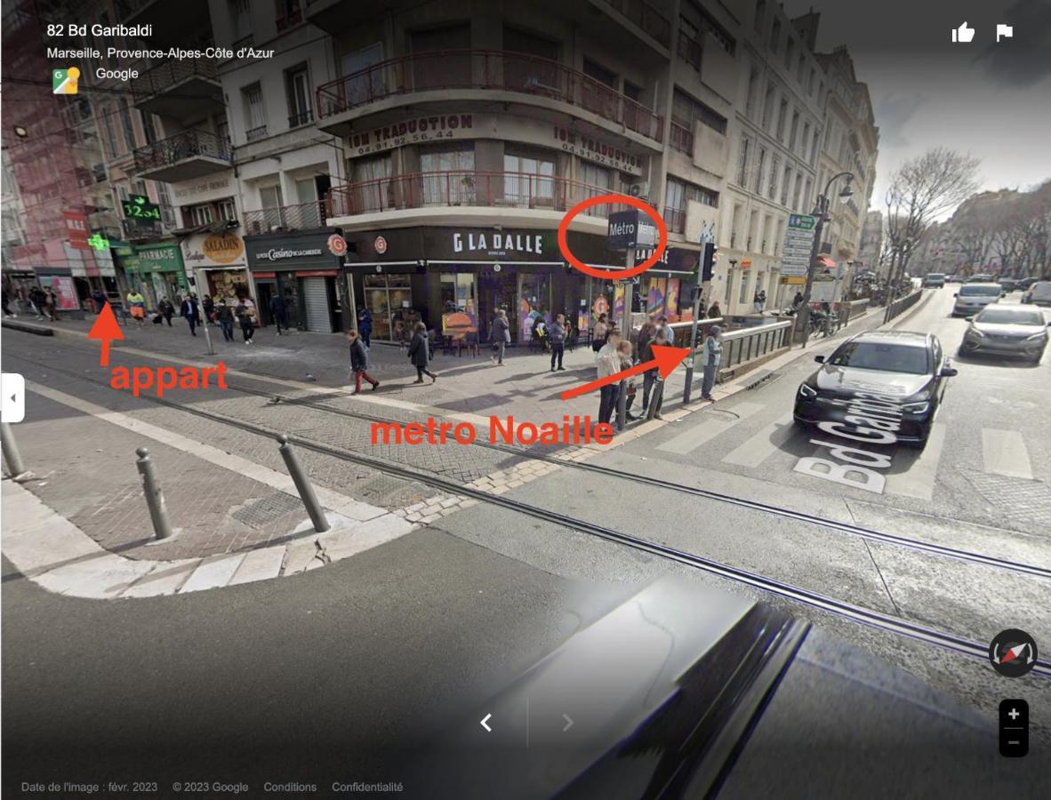 Duplex T3 Climatise Lejlighed Marseille Eksteriør billede